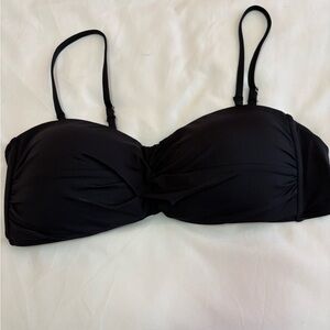 Fantasie Black Twist-Front Convertible Bikini Top